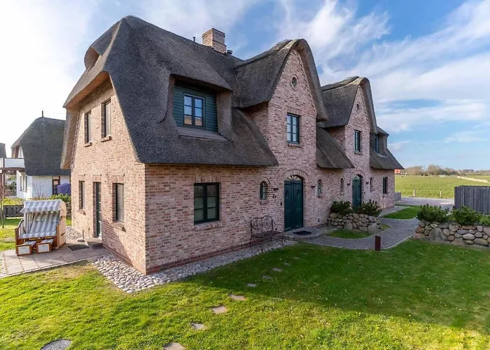 Reetdachhaus Ask Embla Reetdachhaus Ask בית נופש סנט פטר-אורדינג