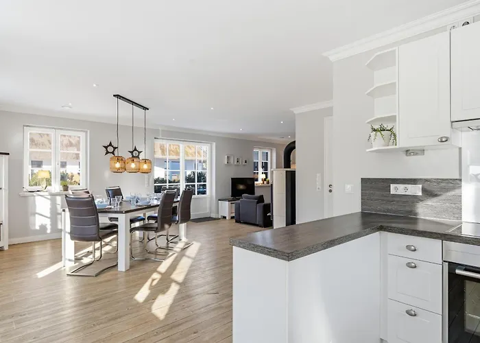 בית נופש Reetdachhaus Ask Embla Reetdachhaus Ask סנט פטר-אורדינג